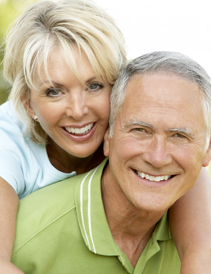 image of older couple smiling 