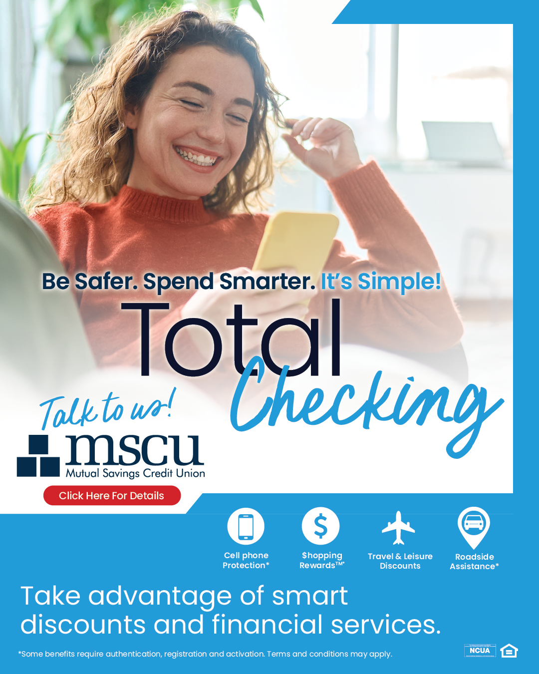 Total Checking at Mutual Savings Credit Union