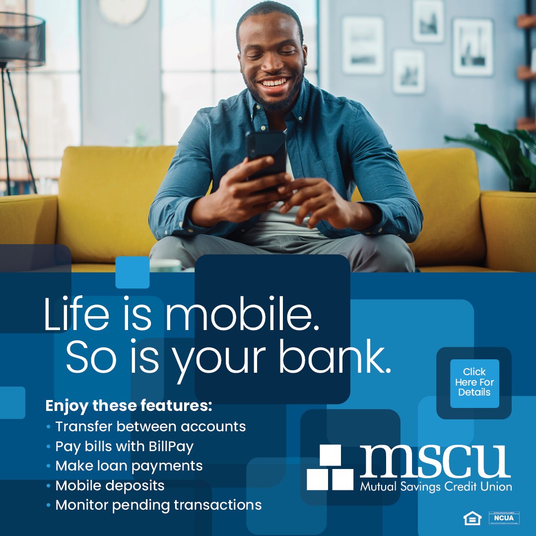 mobile banking with mutual savings