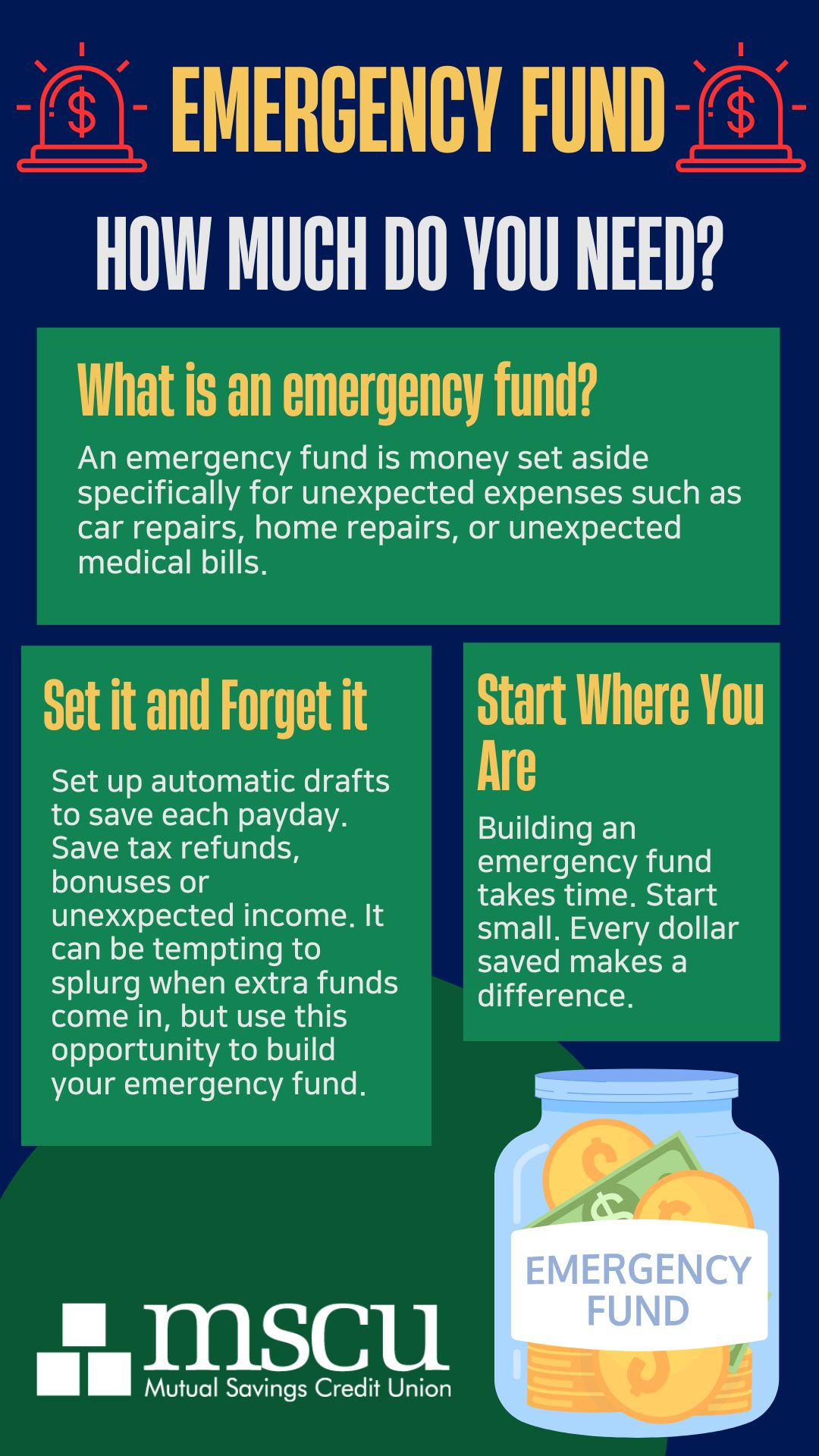 Emergency Funds: How much do you need?